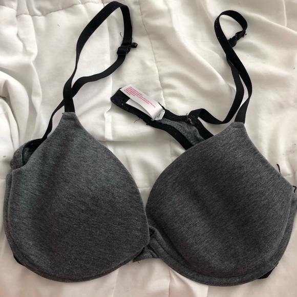 Women’s Grey & Black Bra - Picture 1 of 4